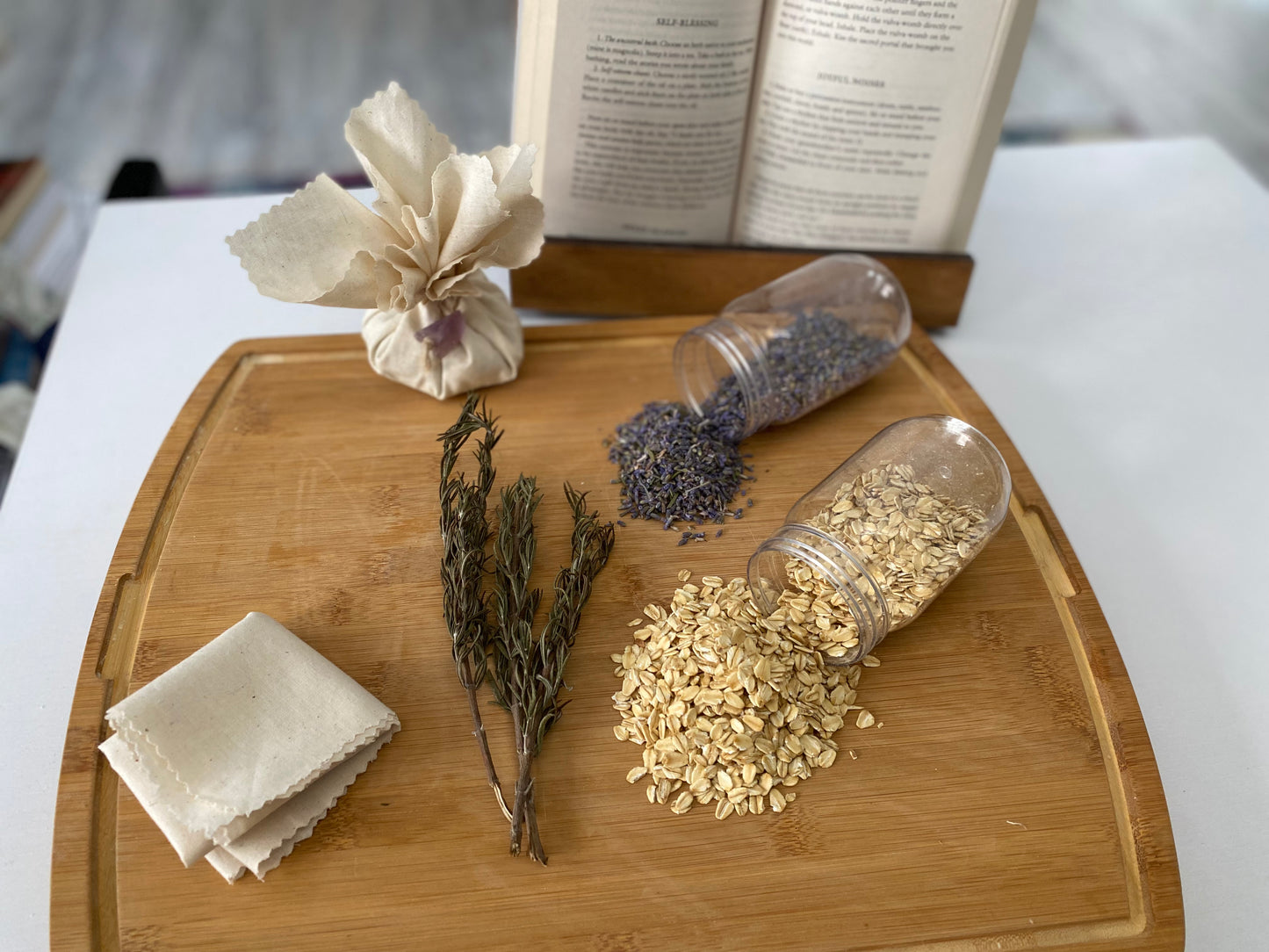 Rosemary, Lavender, and Colloidal Oat All Natural Herbal Bath for Relaxation, eczema relief, and tranquility